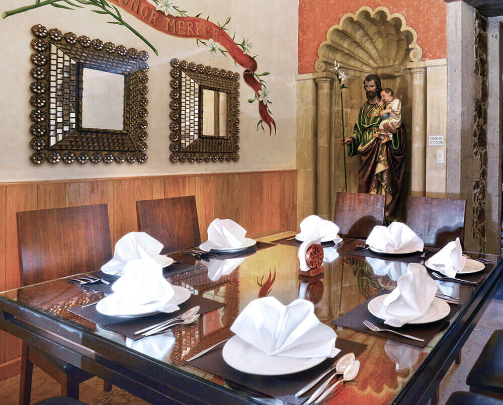 Sal&oacute;n San Jos&eacute; para eventos del Caf&eacute; de Tacuba